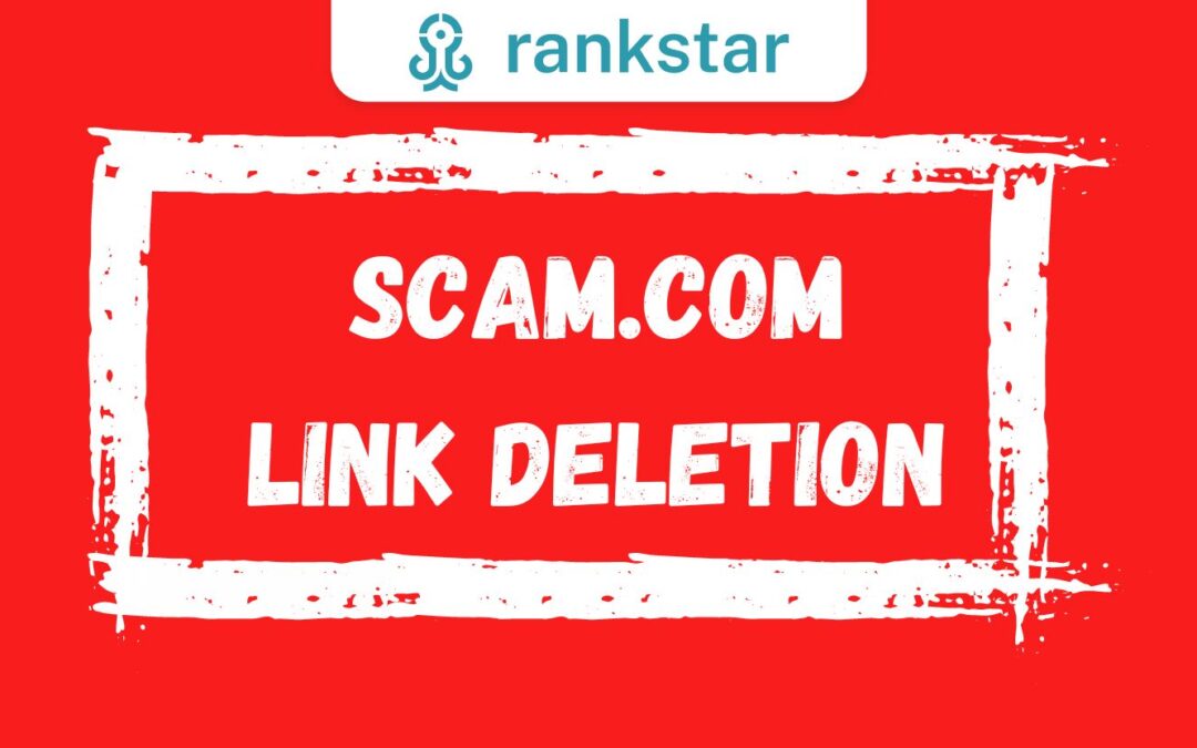 Scam.com Link Deletion