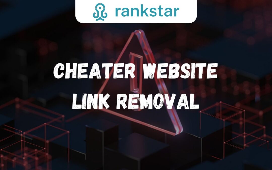 cheater website link removal
