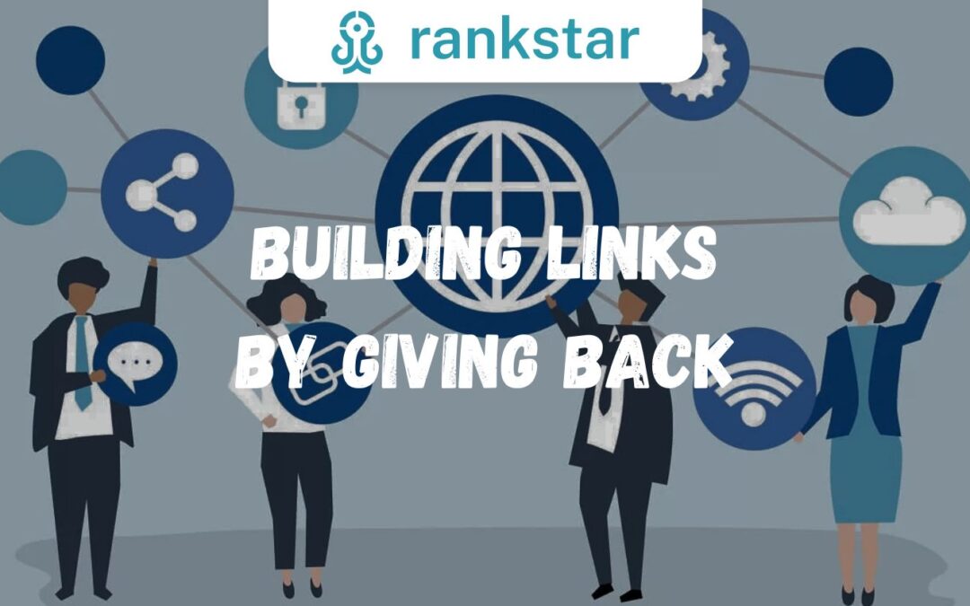 Building Links by Giving Back